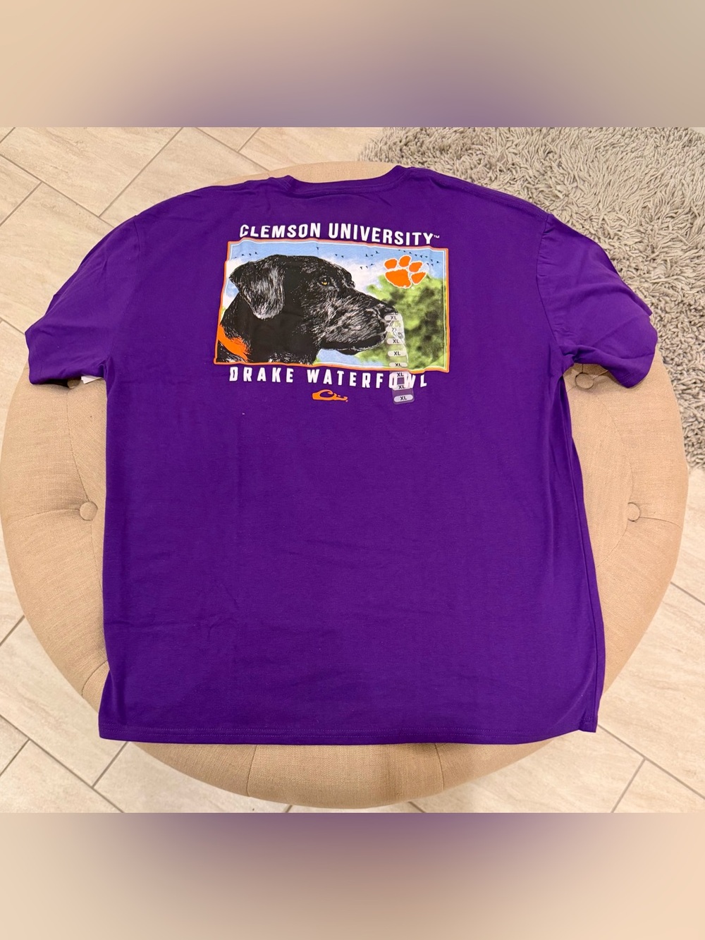 Drake Clothing Company Clemson Tee, NWT